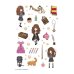 Вселенная Harry Potter/ Гарри Поттер Блокнот. Гермиона Грейнджер. Коллекция «Cute kids» (А5, 64 л., цветной блок, со стикерами)