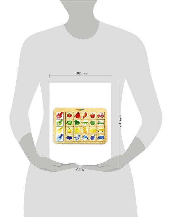 Деревянная игрушка. Досочки «Ассоциации» (Арт. 093105)