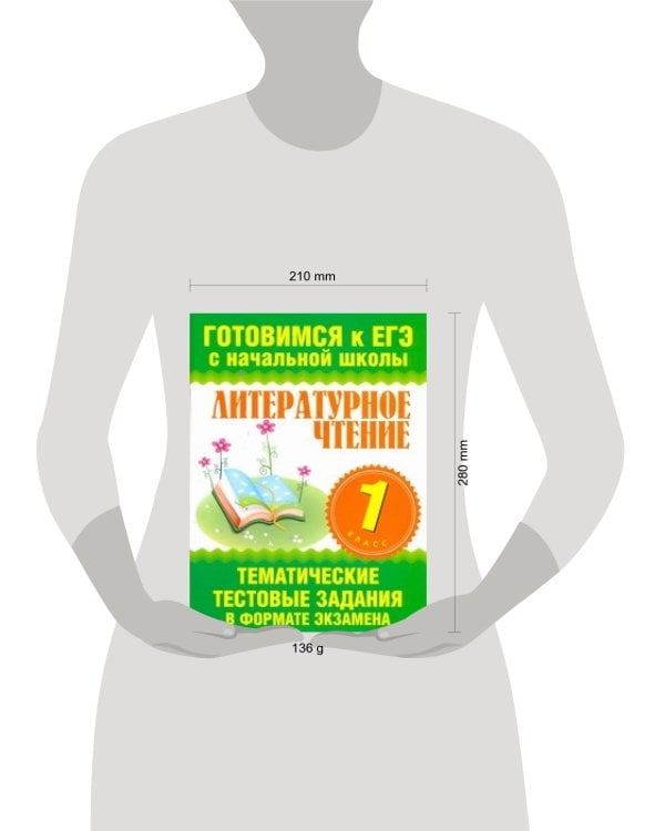Литературное чтение. 1 класс. Тематические тестовые задания в формате экзамена