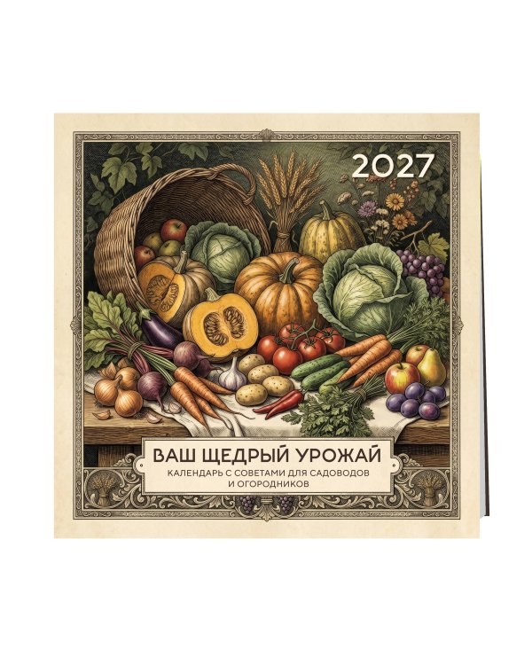 Ваш щедрый урожай. Календарь с советами для садоводов и огородников на 2027 год (300х300)