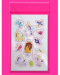 НАБОР НАКЛЕЕК "ЗАБАВНЫЕ ЛИПУЧКИ" ДЛЯ ДЕВОЧЕК