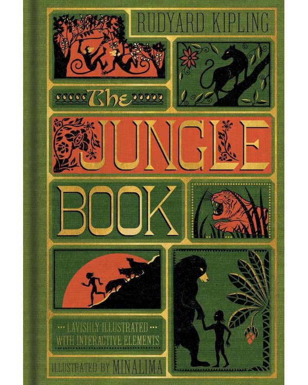 The Jungle Book MinaLima (Rudyard Kipling) Книга джунглей издание Миналима (Редьярд Киплинг) /Книги на английском языке