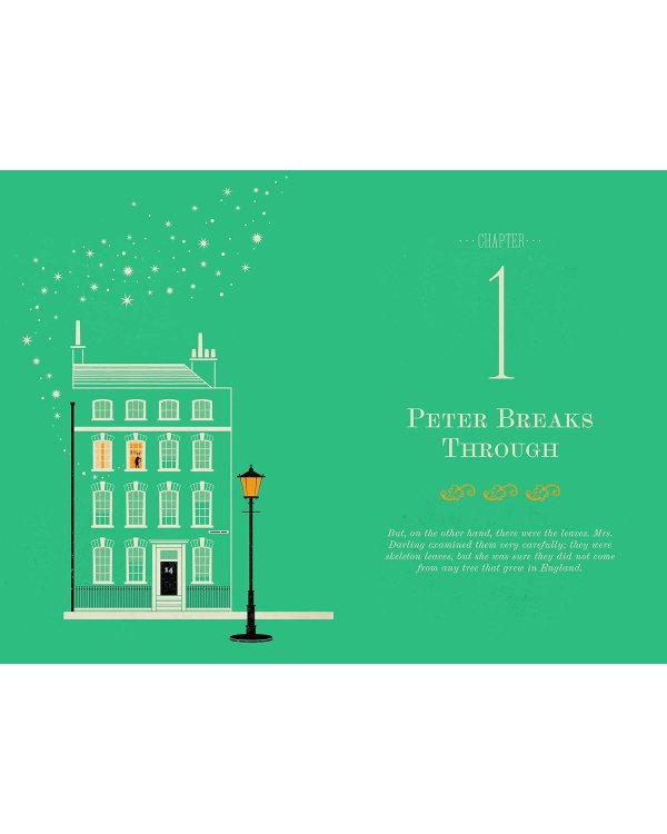 Дополнительное изображение книги «Peter Pan MinaLima (James Barrie) Питер Пэн издание Миналима (Джеймс Барри) /Книги на английском языке»