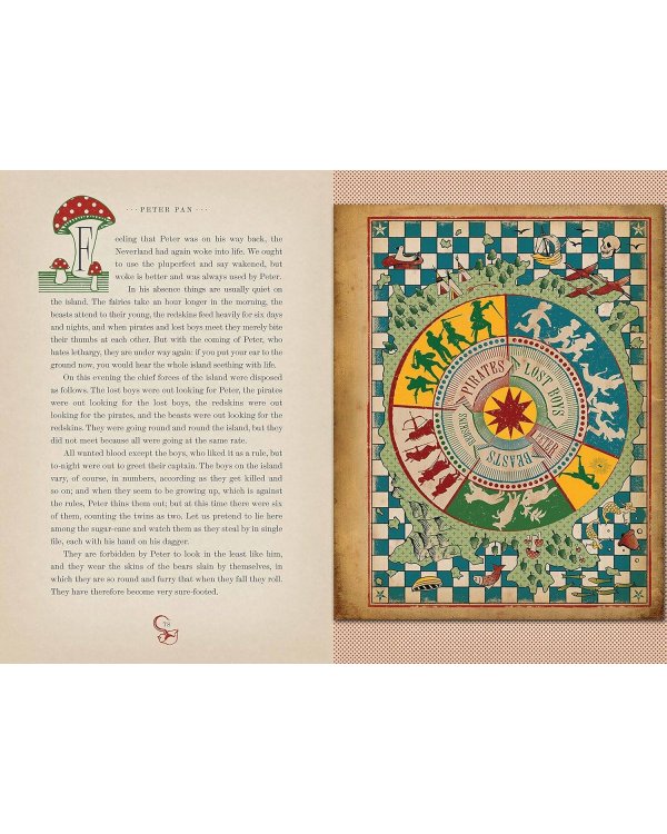 Дополнительное изображение книги «Peter Pan MinaLima (James Barrie) Питер Пэн издание Миналима (Джеймс Барри) /Книги на английском языке»