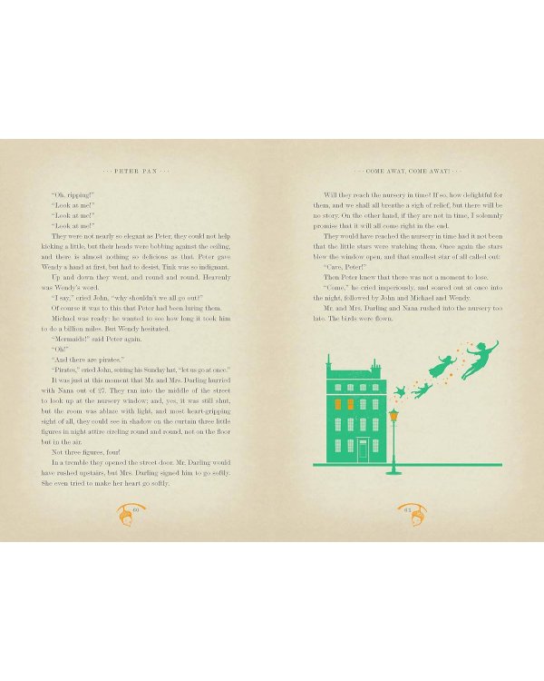 Дополнительное изображение книги «Peter Pan MinaLima (James Barrie) Питер Пэн издание Миналима (Джеймс Барри) /Книги на английском языке»