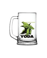 Дисней Кружка "Ладья" 500 мл "Star Wars Yoda"