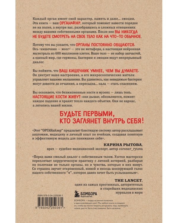 Мой ОРГАНайзер. Разберись, что у тебя внутри: на что злится сердце, кого ненавидят нервы и что не переваривает кишечник