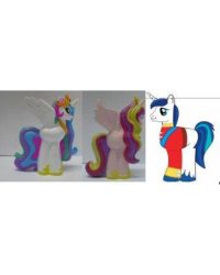 ФИГУРКА ДЛЯ ВАННОЙ "ИГРАЕМ ВМЕСТЕ" "MY LITTLE PONY" ПОНИ В СЕТКЕ (РУСС. УП.) в кор.2*36шт