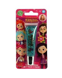 Косметика ДЛЯ ДЕВОЧЕК СКАЗОЧНЫЙ ПАТРУЛЬ гель-блестки для тела и волос 13мл МИЛАЯ ЛЕДИ в кор.4*24шт
