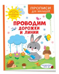 Проводим дорожки и линии