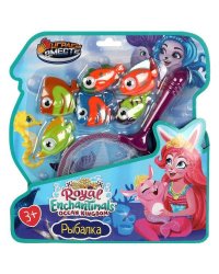 Игра рыбалка ЭНЧАНТИМАЛС крючки, блист.25*25*5см ИГРАЕМ ВМЕСТЕ в кор.2*48шт