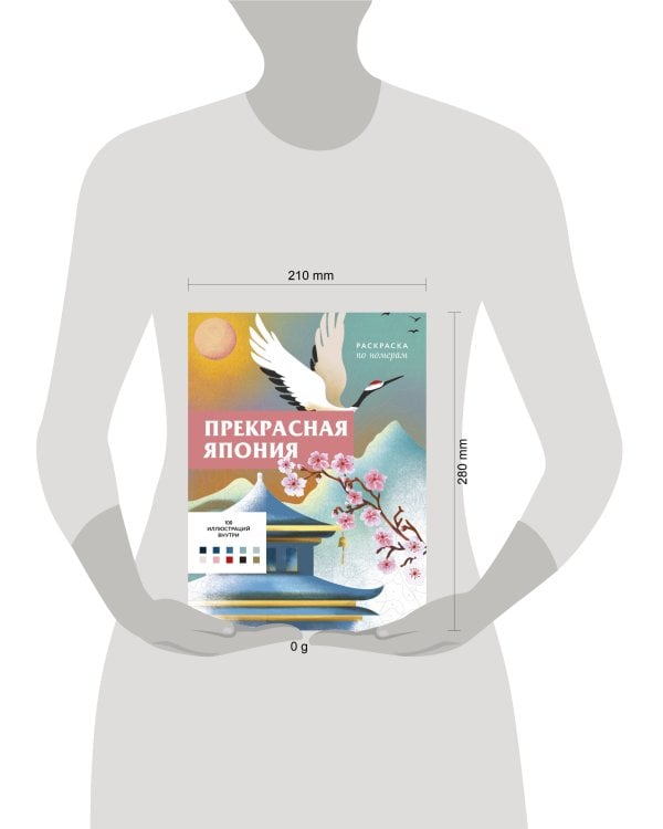 Прекрасная Япония. Раскраска по номерам