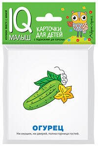 IQ малыш (Айрис) Умный малыш. Загадки. Набор карточек для детей.