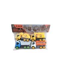 Набор машинок инерционных "Городская спецтехника"(29х5х20см)(4 машинки)в пакете с хед.(Арт. 2080013)