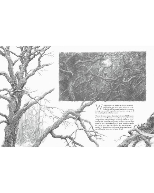 Дополнительное изображение книги «The Hobbit Sketchbook (Alan Lee) Хоббит скетчбук (Алан Ли) /Книги на английском языке»