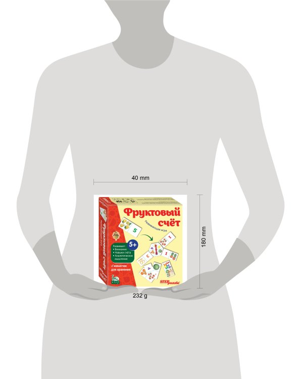 Развивающая игра "Фруктовый счет" (Крутоверть) (IQ step)