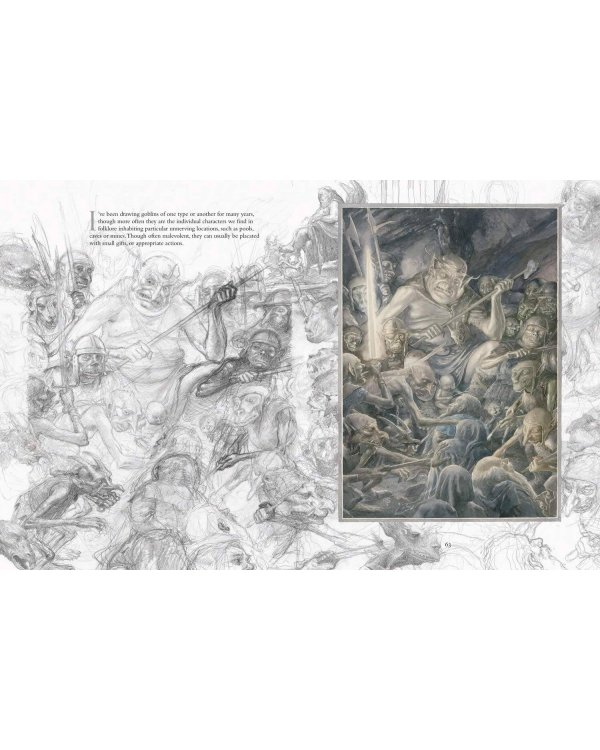 Дополнительное изображение книги «The Hobbit Sketchbook (Alan Lee) Хоббит скетчбук (Алан Ли) /Книги на английском языке»