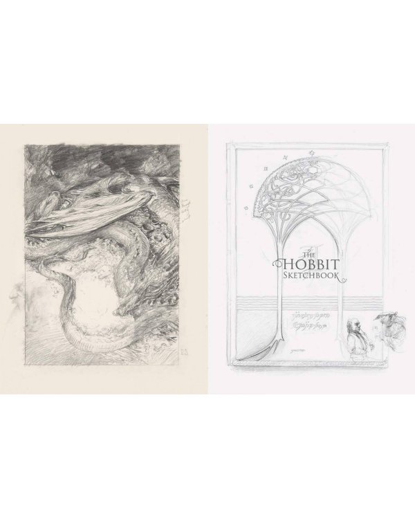 Дополнительное изображение книги «The Hobbit Sketchbook (Alan Lee) Хоббит скетчбук (Алан Ли) /Книги на английском языке»