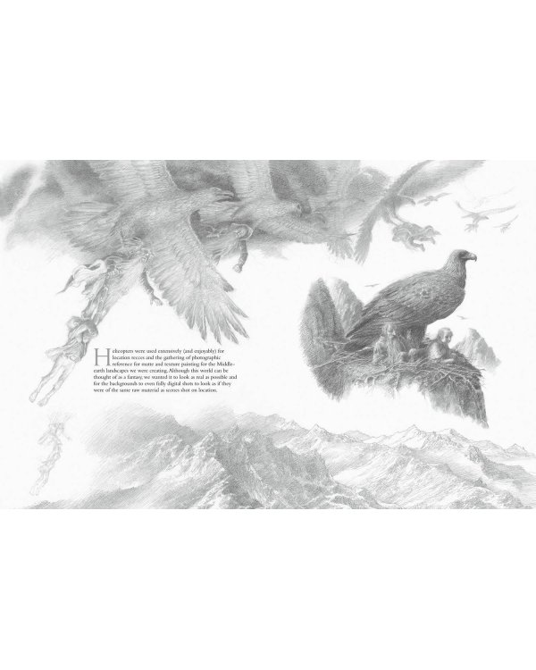 Дополнительное изображение книги «The Hobbit Sketchbook (Alan Lee) Хоббит скетчбук (Алан Ли) /Книги на английском языке»