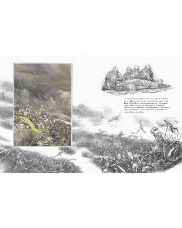 Дополнительное изображение книги «The Hobbit Sketchbook (Alan Lee) Хоббит скетчбук (Алан Ли) /Книги на английском языке»