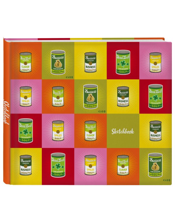 Скетчбук. Энди Уорхол (твердый переплет, 96 стр., 240х200 мм)