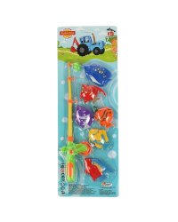 Рыбалка "Синий трактор" магн. в ассорт. на карт. ТМ "ИГРАЕМ ВМЕСТЕ" в кор.2*48шт