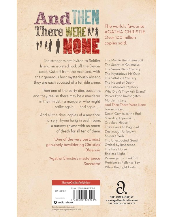Дополнительное изображение книги «And Then There Were None (Agatha Christie) И никого не стало (Агата Кристи) /Книги на английском языке»