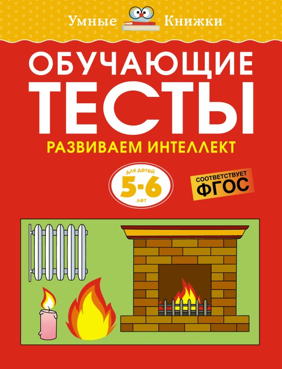 Обучающие тесты. Развиваем интеллект 5-6 лет
