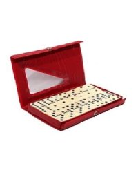 Домино (пластиковые фишки) в мягкой коробке 17x10 см (Арт. P00065)