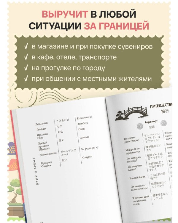 Японский разговорник. Изучи по пути!