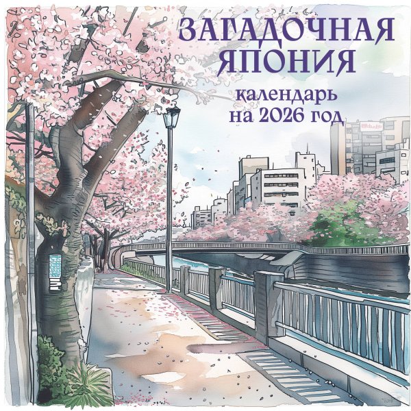 Календари настенные Загадочная Япония. Календарь настенный на 2026 год (170х170)