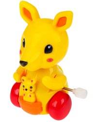 Заводная игрушка "Кенгуренок" (5х6х8,5 см), пакет (арт. 1511112)