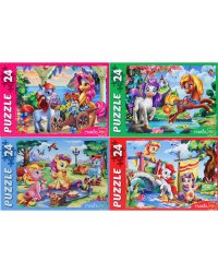 ПАЗЛЫ 24 элемента. ЧУДЕСНЫЕ ПОНИ №3 (Арт. П24-5632) кратно 32