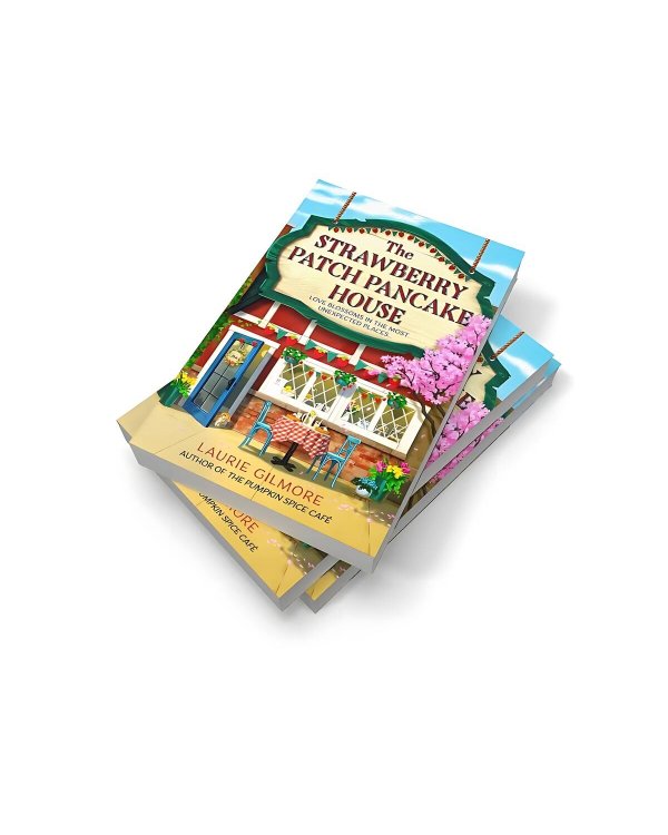 Strawberry patch pancake house (Laurie Gilmore) Блинный домик на клубничной грядке (Лори Гилмор) /Книги на английском языке