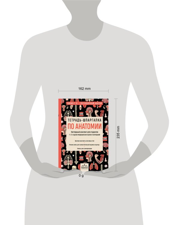 Тетрадь-шпаргалка по анатомии