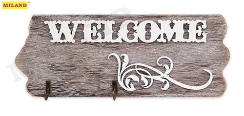 Ключницы (MILAND) Ключница настенная Пожелания (2 крючка) УД-5069