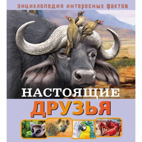 Обложка книги «Энциклопедия интересных фактов. Настоящие друзья», ISBN 9785001580607