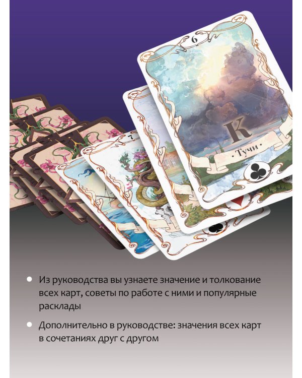 Таро Ленорман. Будущее в ваших руках! 36 карты и руководство для гадания и предсказания судьбы