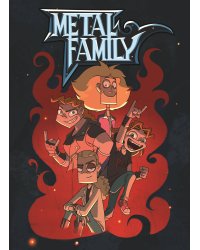Блокнот в твёрдом переплёте “Metal Family”