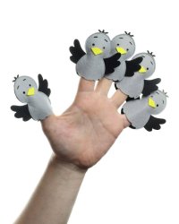 "Сорока-ворона" (только герои), пальчиковый театр (Фетр), 1101014