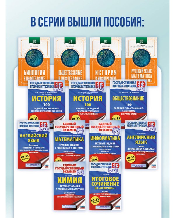 ЕГЭ. История в инфографике