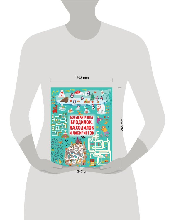 Большая книга бродилок, находилок и лабиринтов