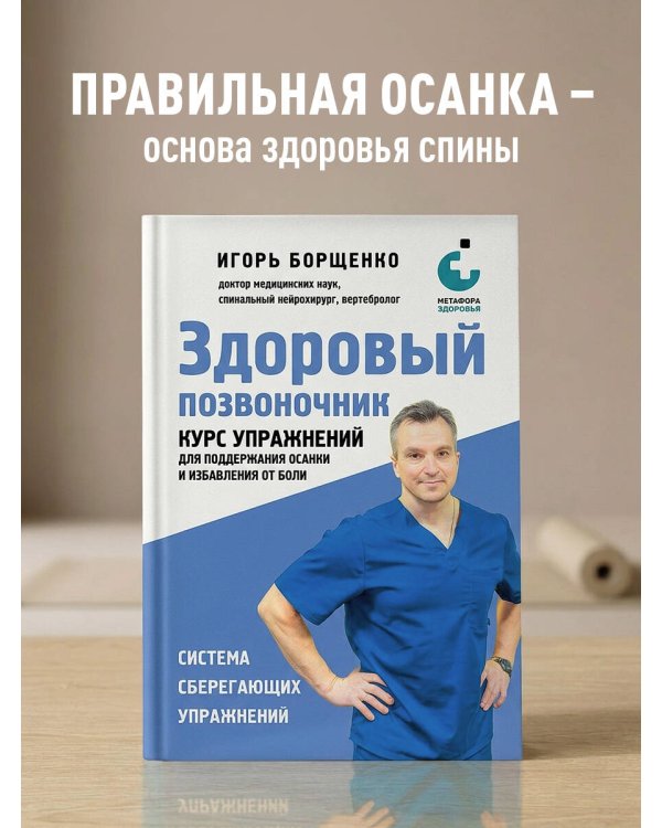 Здоровый позвоночник. Курс упражнений для поддержания осанки и избавления от боли