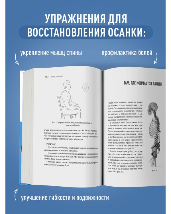 Здоровый позвоночник. Курс упражнений для поддержания осанки и избавления от боли