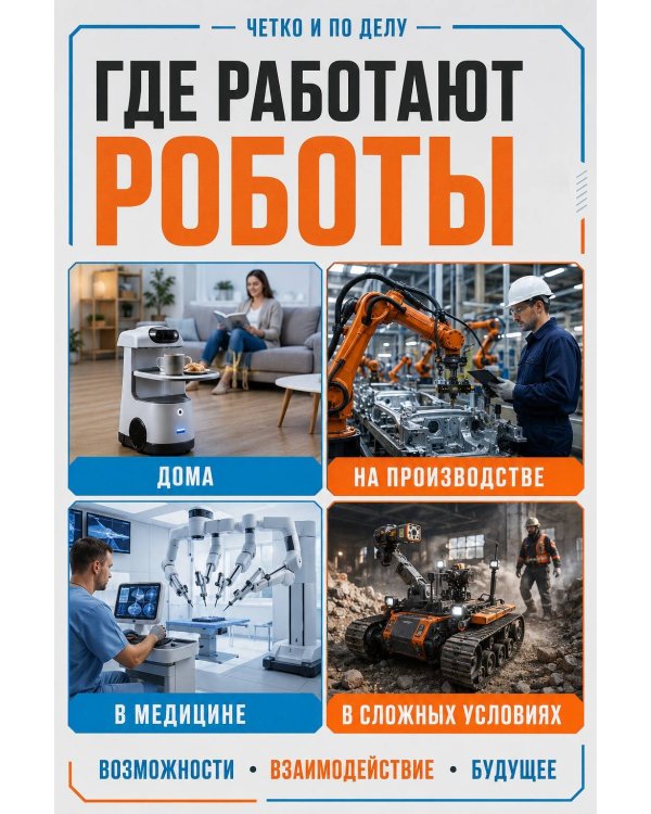 Дополнительное изображение книги «Роботы. От создания до массового распространения»
