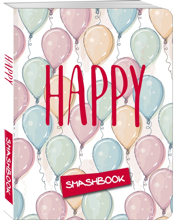 Happy (разноцветный с наклейками)