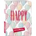 Happy (разноцветный с наклейками)