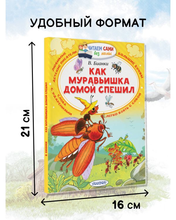 Как муравьишка домой спешил