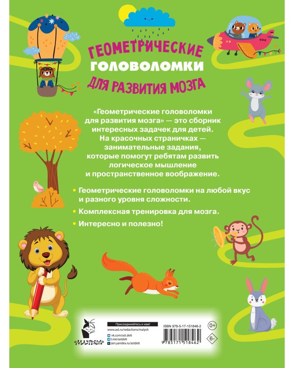 Геометрические головоломки для развития мозга