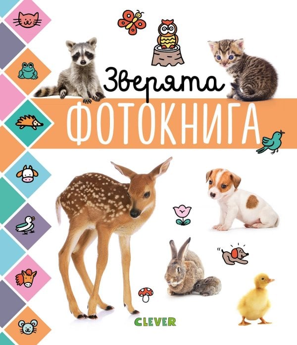 Обложка книги «Главная книга малыша. Зверята. Фотокнига 6598 УдД», ISBN 9785001156598